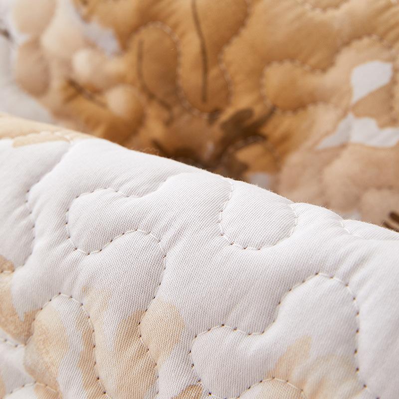 Простая ткань, современный хлопковый твил, нескользящая подушка на четыре сезона, чехол для дивана