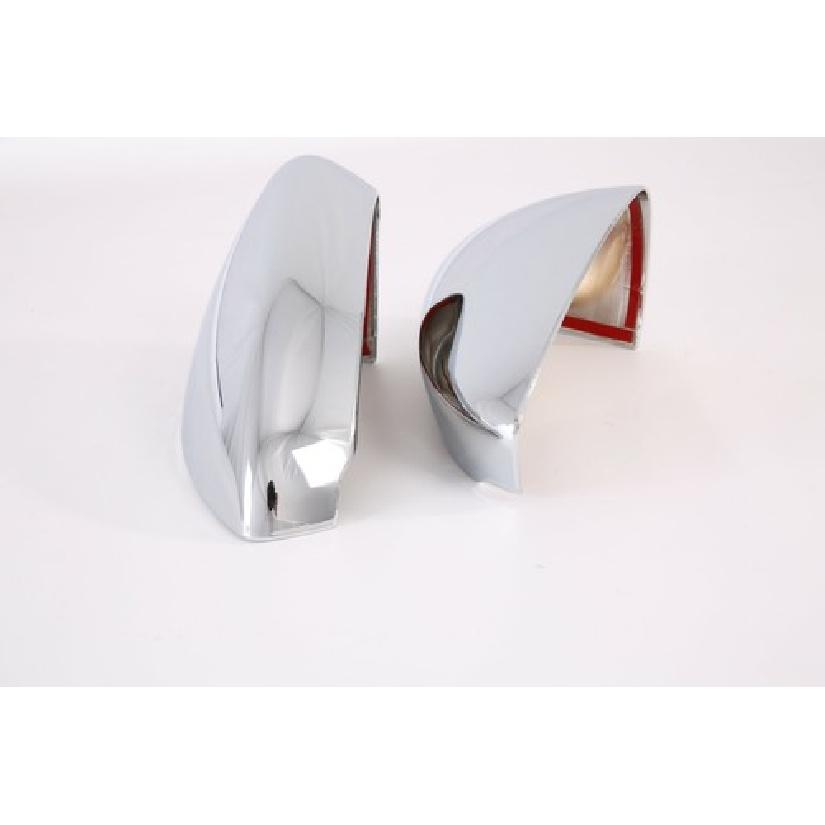 ABS Chrome Plated Side Mirror Cover Trim For - Mazda 3 Rearview 2PCS