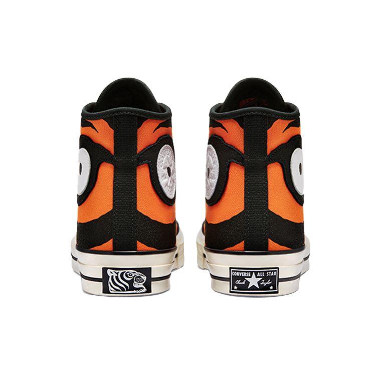 SOULGOODS x Converse Chuck 70 High Soul Tiger Унисекс Кроссовки Оранжевый Ярко-оранжевый Черный 169906C
