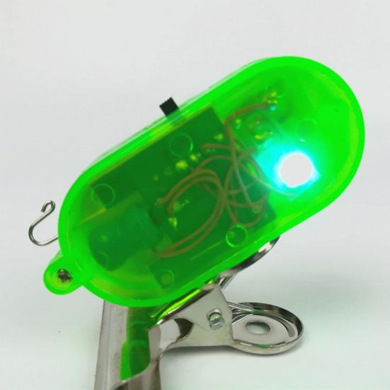 2 шт. Сигнальная лампа поклевки с зажимом для ночной рыбалки