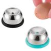 1/2PCS Egg Piercer for Raw Eggs Stainless Steel Needle Egg Punch Tool with Black or Blue Anti-Slip Base to Get Hard Boiled Egg 2