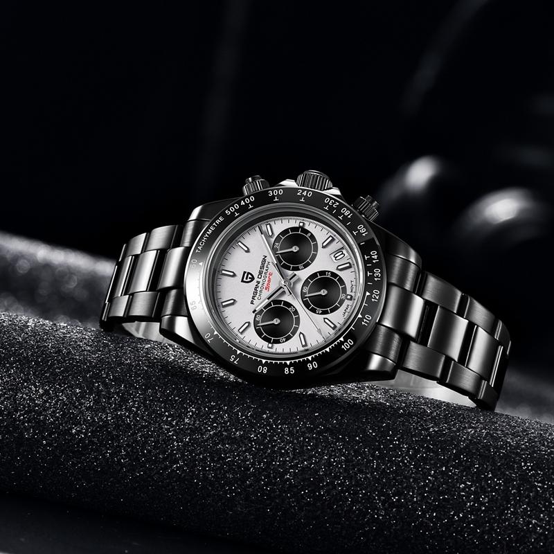 Pagani Design Часы Мужские Лучший Бренд Роскошные Часы Повседневная Фаза Мужские Часы Спортивные Водонепроницаемый Кварцевый Хронограф