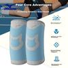Mizuno Детские наколенники, Защита коленей для бега от падений, Мужские футбольные наколенники, Размер S, Синий, 2 шт.