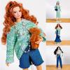 DIY Toys Winter Wear Sweaters Handmade Elegant Coat Fashion Casual Wearing Shirt  For 29~32cm Doll