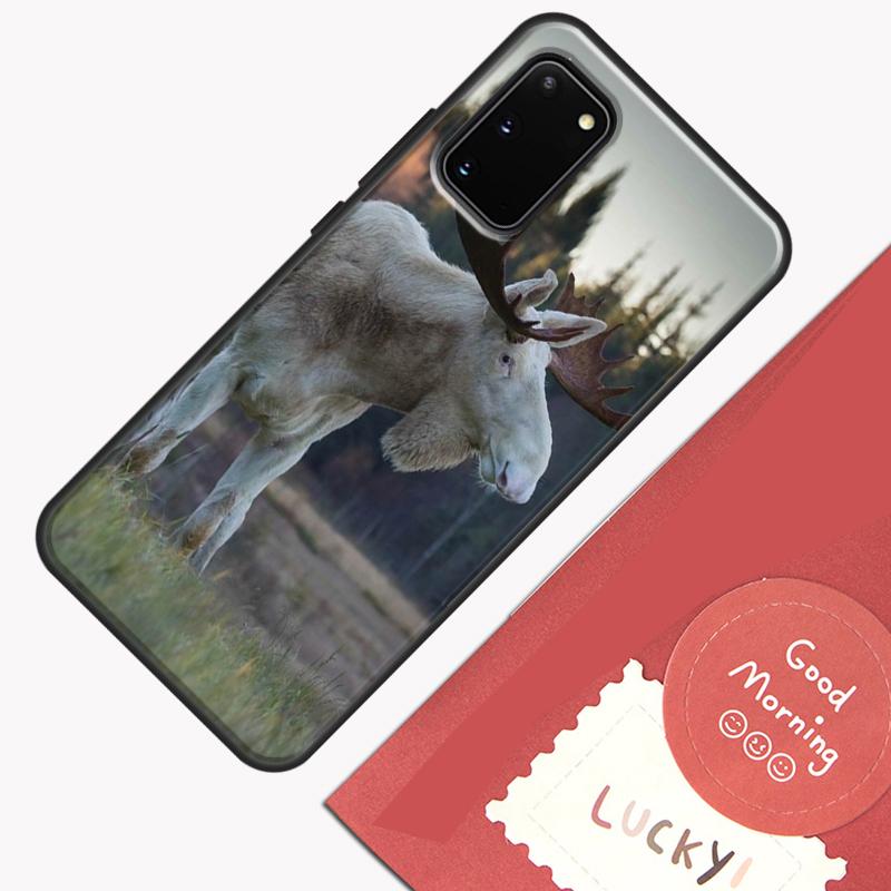 Чехол для телефона Олень Лось Олень Олень Для Samsung Galaxy S26 S25 S24 S20 S21 S22 S23 Ultra S10 Plus S25 FE Защитный корпус