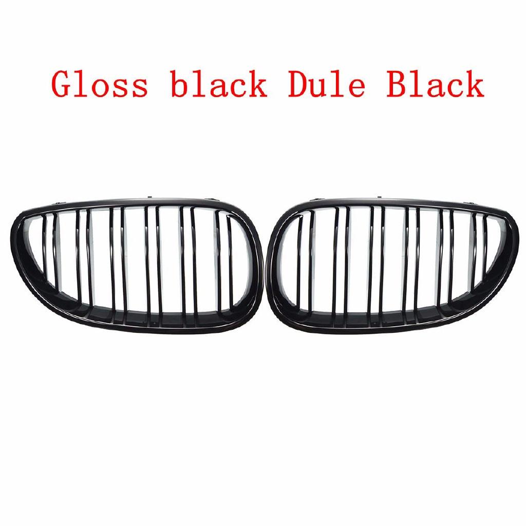 Black Car Front Sport Grill Kidney Grilles Grill For BMW 5 Series M5 E60/E61 2004 2005 2006 2007 2008 2009 2010 Gloss