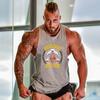 New Brand Clothing Bodybuilding and Fitness Stringer Tank Top Men Muscle Singlets Sleeveless Shirts Cotton Workout Tanktop