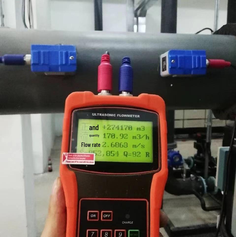 TUF-2000H/HT-2000H Handheld Clamp-on Ultrasonic Flowmeter