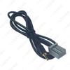 Compatible 09-12 Honda City AUX 3.5mm Audio Adapter Cable for CD Player and Speaker Connection.