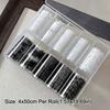 Laser Nail Foil Decals Iridescent Nail Decals Professional Manicure Decals  Nail Decoration