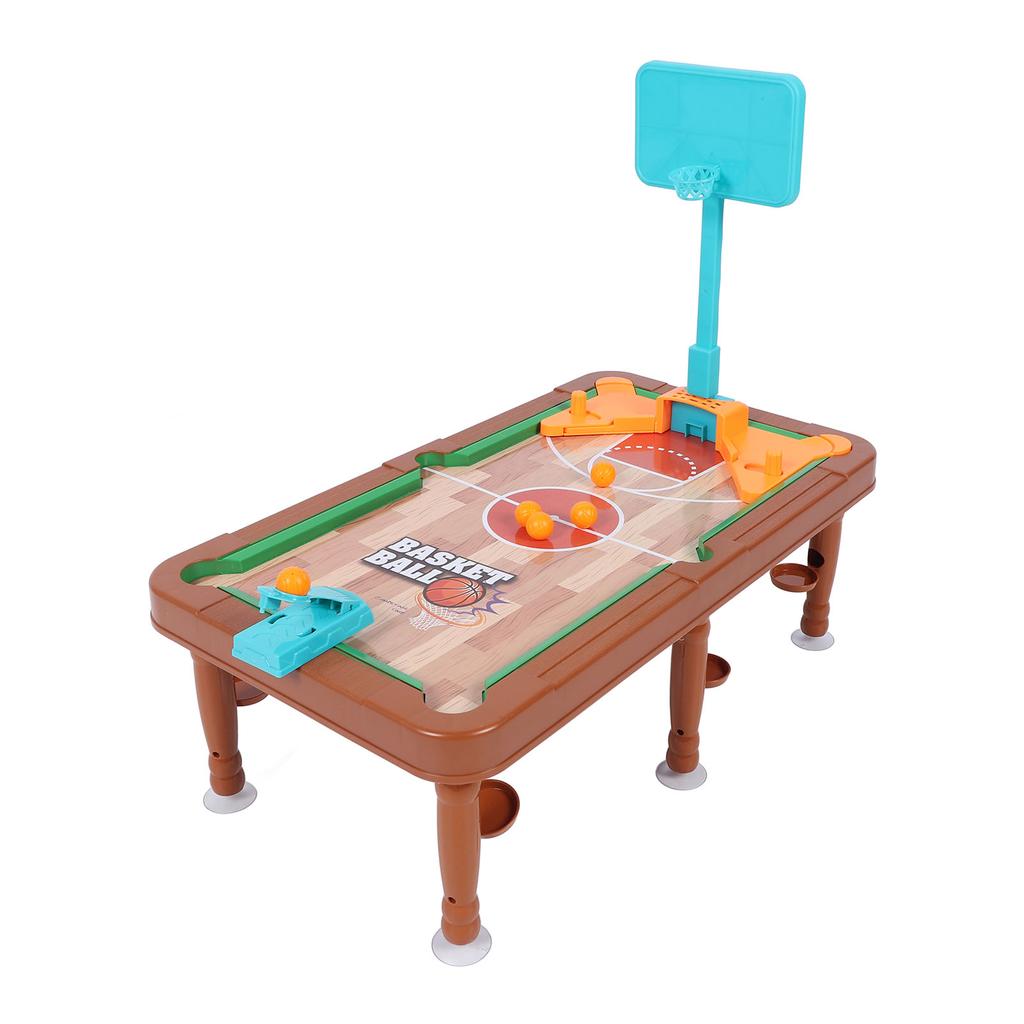 6 In 1 Combo Game Table Set Parent Child Interactive Football Basketball Billiards Hockey Bowling