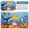 60-Piece Children's Wooden Cartoon Jigsaw Puzzle In Tin Box for Early Education