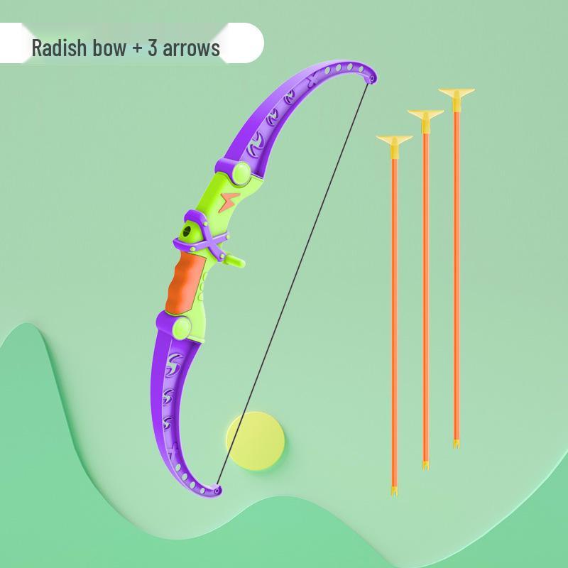 Children's Suction Cup Bow & Arrow Set - Indoor/Outdoor Archery Toy for Boys & Girls