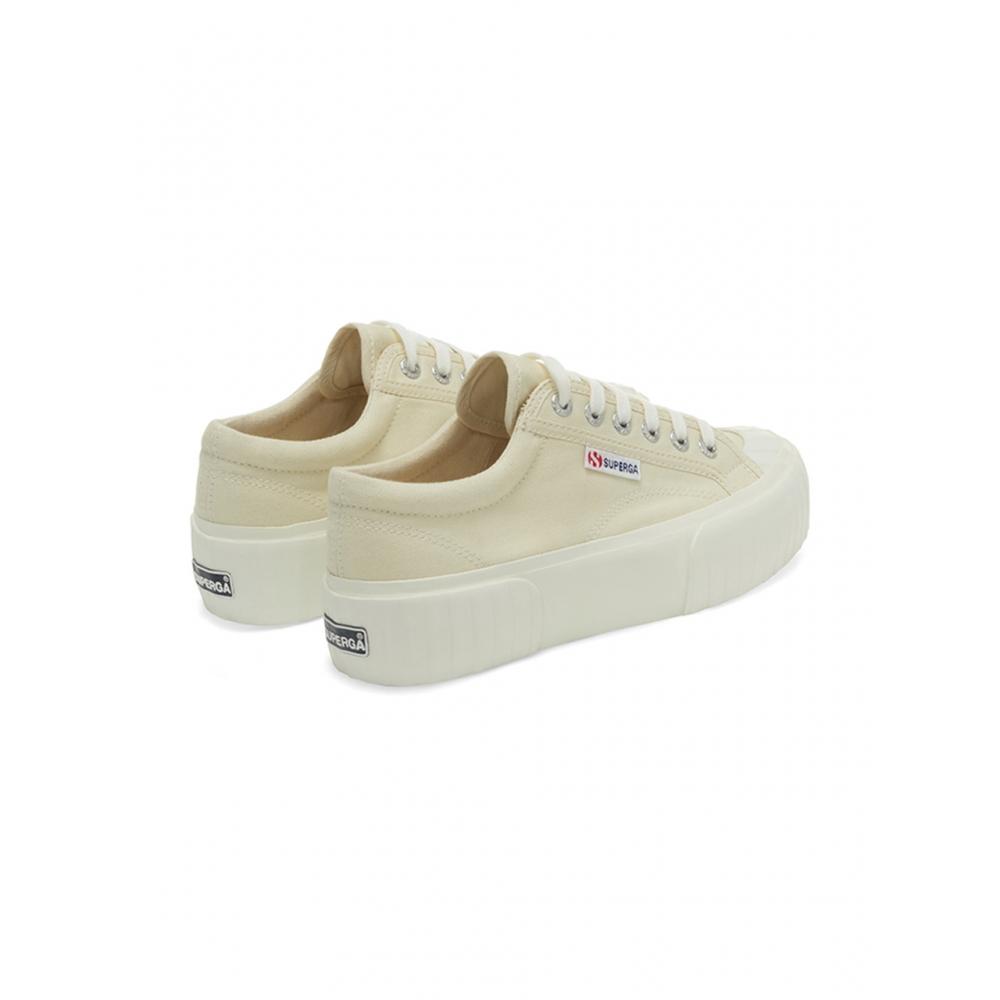 Superga 2631 Stripe Platform Бежевый S5111swakj