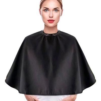 Накидка для стрижки волос Pro Salon Парикмахерская ткань платье Парикмахерская черный водонепроницаемый парикмахерский фартук накидки для стрижки