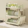 Light Luxury Countertop Kitchen Dish Drying Rack