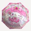 1 шт. Автоматический зонт My Melody, Прочный железный каркас и пластиковая ручка, Подарок для мужчин и женщин, Прочная конструкция, Лучший для Рождества, Хэллоуина, Игривый