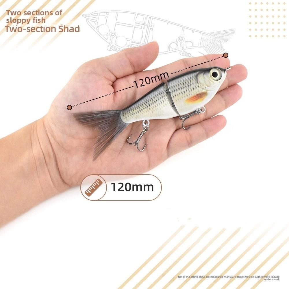 Твердые приманки Приманка для ловли окуня Глайдовая игра Свимбейт Высокоэффективная искусственная приманка Морская рыбалка