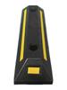 Heavy Duty Rubber Parking Curb Guide with Yellow Reflective Tape Driveway Car Garage Wheel Stopper For Vehicle Parking Supplies