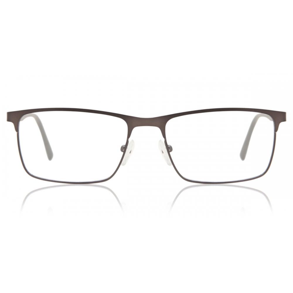 Full Rim Rectangle Brown Smartbuy Collection Blaire Asian Fit 605d Fashion Unisex Eyeglasses