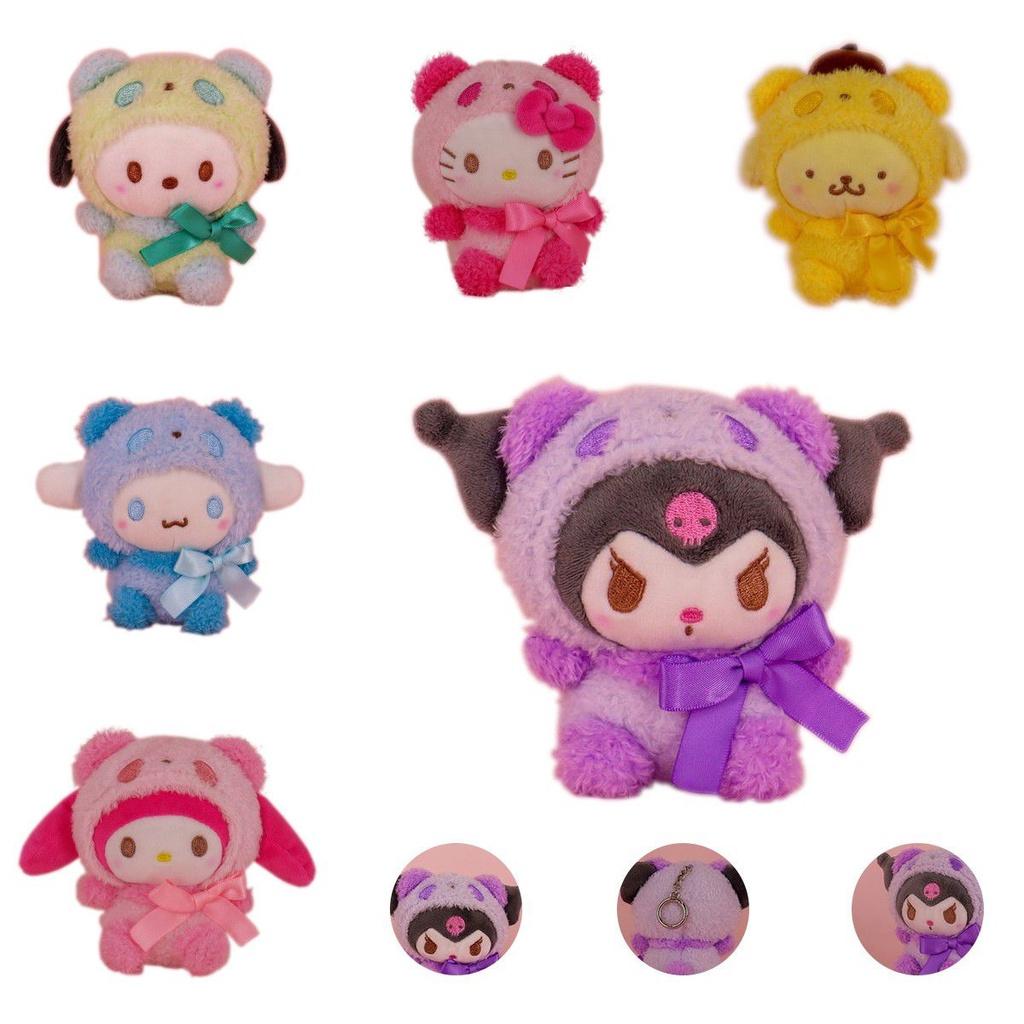Очаровательная плюшевая игрушка Sanrio Melody Cinnamoroll Kuromi для коллекционеров и фанатов