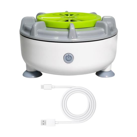 Портативная мойка для фруктов и овощей IPX7 Водонепроницаемая Компактный дизайн Портативное автоматическое ультразвуковое беспроводное устройство для чистки овощей