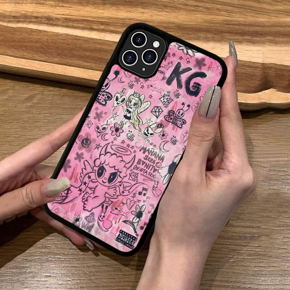 Karol G Manana Phone Case Silicone PC+TPU For For IPhone 11 12 13 14 15 16 Plus Pro Max Cover