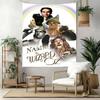 Warner Bros Works Custom Your Name Wall Decor Tapestry Art For Pet Memorial Birthdaywedding Party Backdrop Family Gift