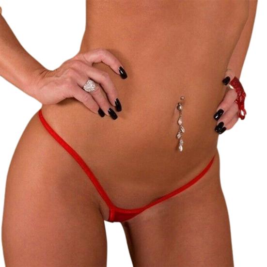 Popular Stretchy Simple Women G-string Attractive Good Touch Thong for Daily Wear