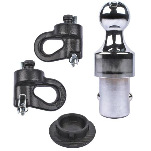 Lamerto 60639 Pack System Gooseneck Hitch Kit Replacement Ford GM Nissan Chevy 37lb GTW 2-5/16" Ball Pack Required