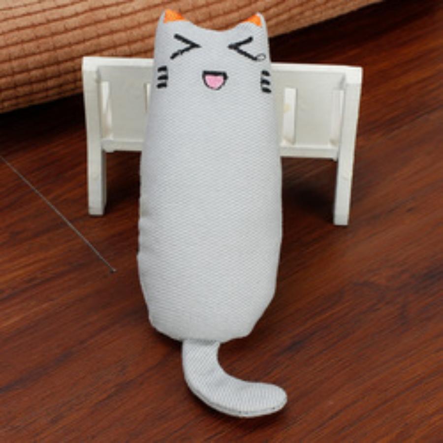 Игрушка для кошек Кошачья мята Плюшевая кукла-большой палец для самостоятельных развлечений, снятия скуки, стачивания зубов и долгого жевания Товары для домашних животных