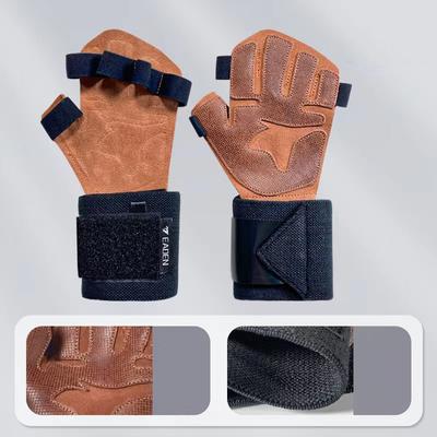 Перчатки для спортзала из коровьей кожи, наручи, противоскользящие накладки на рукоятки для поднятия тяжестей, перчатки для становой тяги, перчатки для фитнеса, подтягивания, наручи, защита