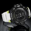 Casio Серия G-Squad G-Shock Модные часы Ударопрочные Водонепроницаемые Солнечный кварцевый механизм Ремешок из смолы Мужские часы Черные GBD-H1000-1A7JR