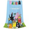 Barbapapa Love Blankets Flannel Funny Warm Throw Blanket for Home Restaurant Spring Autumn