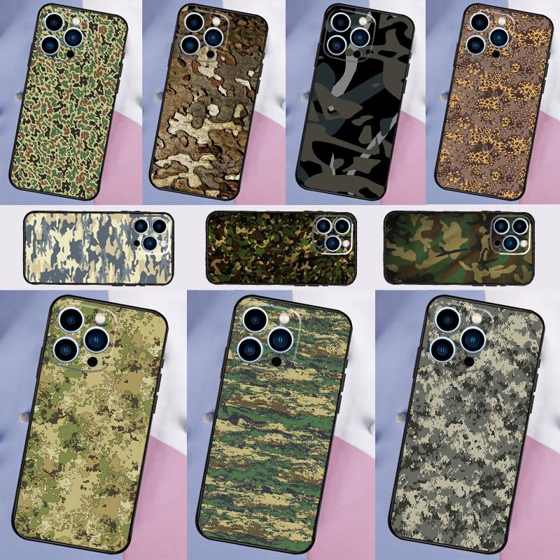 Камуфляжный Военный Чехол Для Xiaomi 15 14 Ultra 13T 14T 15T Pro 17 Pro Max POCO F7 X3 X5 X6 F5 F6 X7 Pro Обложка