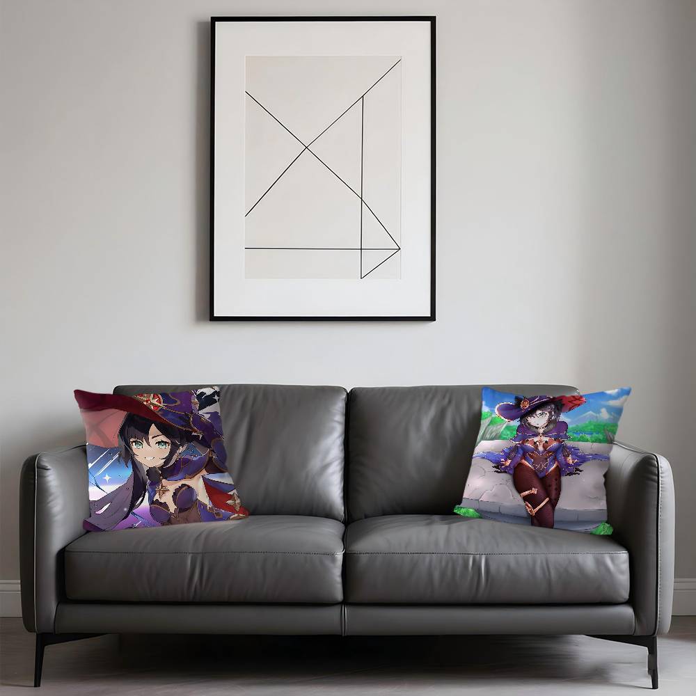 Astrologist Mona M-Megistus Pillow Gift Home Office Decoration Pillow Bedroom Sofa Car Cushion CoverPillow Case