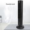 Умный напольный вентилятор, черный, тихий, 2 скорости, мощный, безлопастной, башенный вентилятор для дома, спальни, офиса