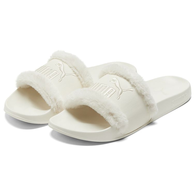 Puma Женские шлепанцы Leadcat 2.0 Wns на толстой подошве для улицы, спортивная обувь, белые 387523-02