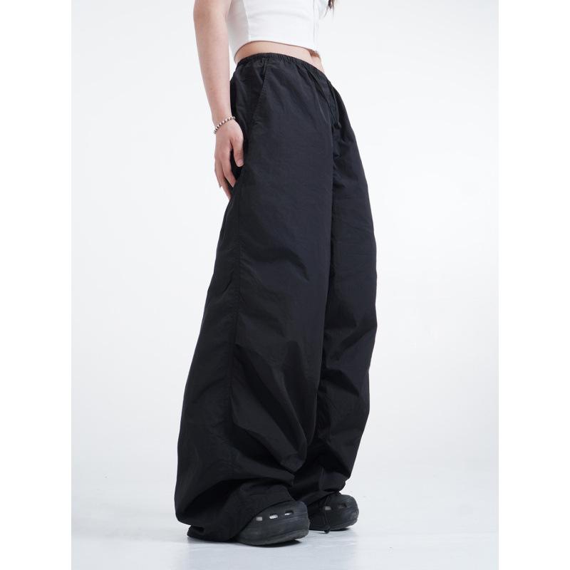 Брюки-парашюты, широкие свободные спортивные штаны