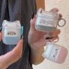 Милый кот любовь ins противоударный чехол для наушников беспроводная bluetooth зарядная коробка для apple airpods 4 1 pro 2-го 2 3 крышка для гарнитуры