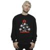 Disney Mens Mickey Mouse And Friends Christmas Tree Sweatshirt