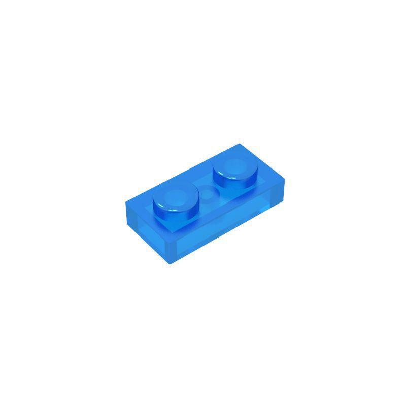 60 шт./лот 3023 DIY Блоки Строительные Кирпичики Тонкие 1x2 Образовательные Конструкторы Игрушки для Детей Совместимы с Брендом