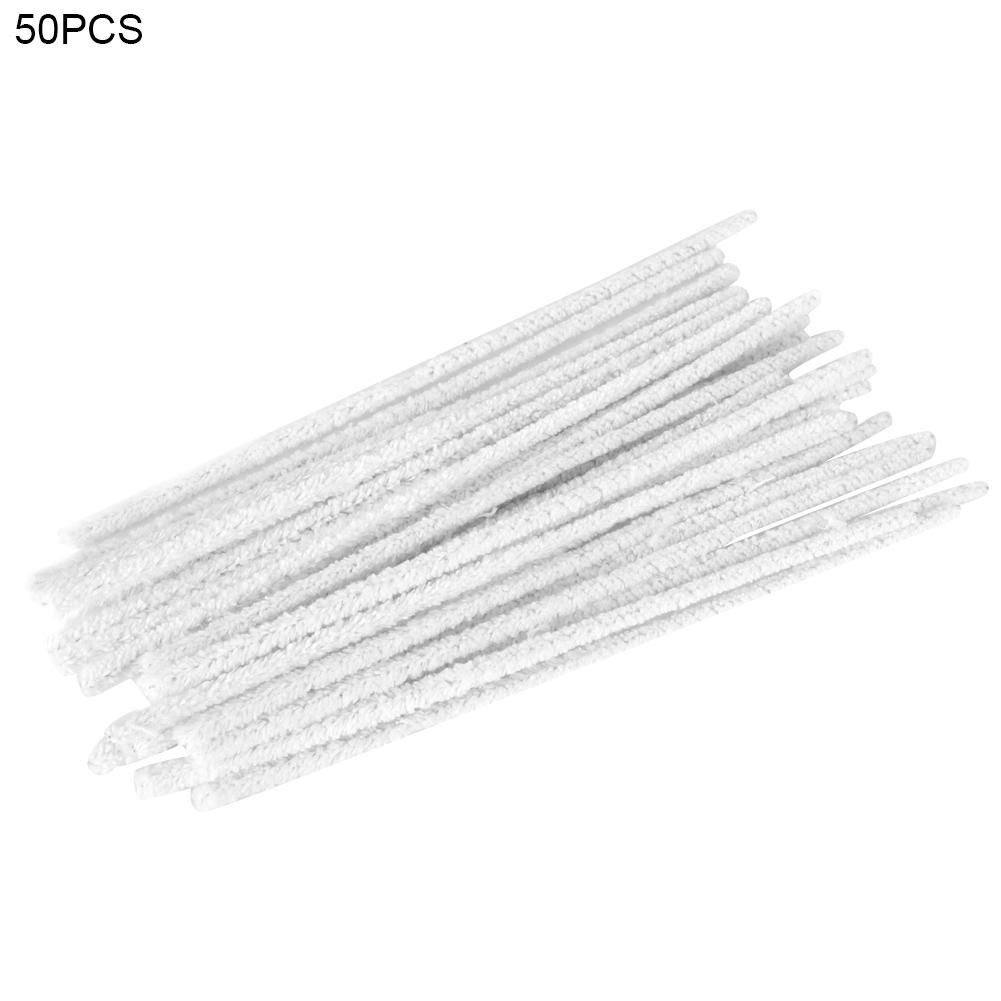 50pcs Pipe Cotton Clners, White Pipe Clners and Safe Clning Tool for Pipes, Absorb Tar and Condensate