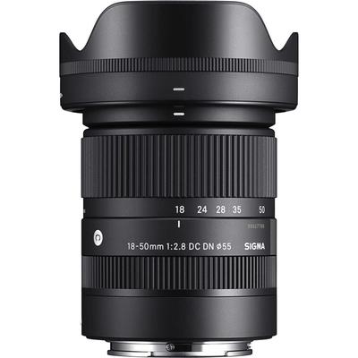 Sigma Объектив SIGMA Sony DC DN Zoom стандартный современный беззеркальный только с креплением E 18-50 мм F2.8 APS-C