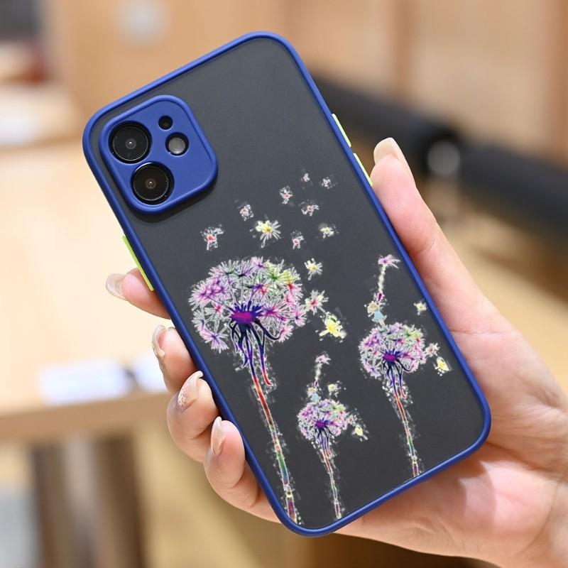 Чехол для телефона Dandelion для iPhone 14 13 12 11 Mini Pro Max XS X Max XR 8 7 Plus SE 2022, цветной чехол для телефона