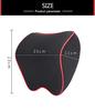 Car Neck Headrest Pillow Car Accessories Cushion Auto Seat Head Support Neck Protector Automobiles Seat Neck Rest Memory Cotton