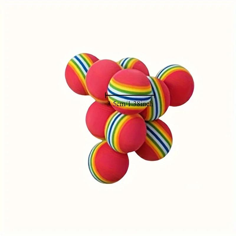 Веселый всплеск Водные виды спорта Плавающая игра для бассейна Игрушка - Прочный материал ЭВА, Мяч случайного цвета, Идеально подходит для летнего веселья