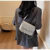 Portable Bowling Bag Women's New Spring and Summer Shoulder Messenger Bag High-end Versatile Small Square Bag
