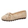 Summer Women's Ballet Flats Shoes Woman Hollow Outs Lace Fisherman Shoes Female Lazy Loafers Single Shoes Flat Sandals Shoe