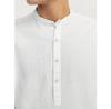 Jack & Jones Summer Half Placket Linen рубашка с длинным рукавом